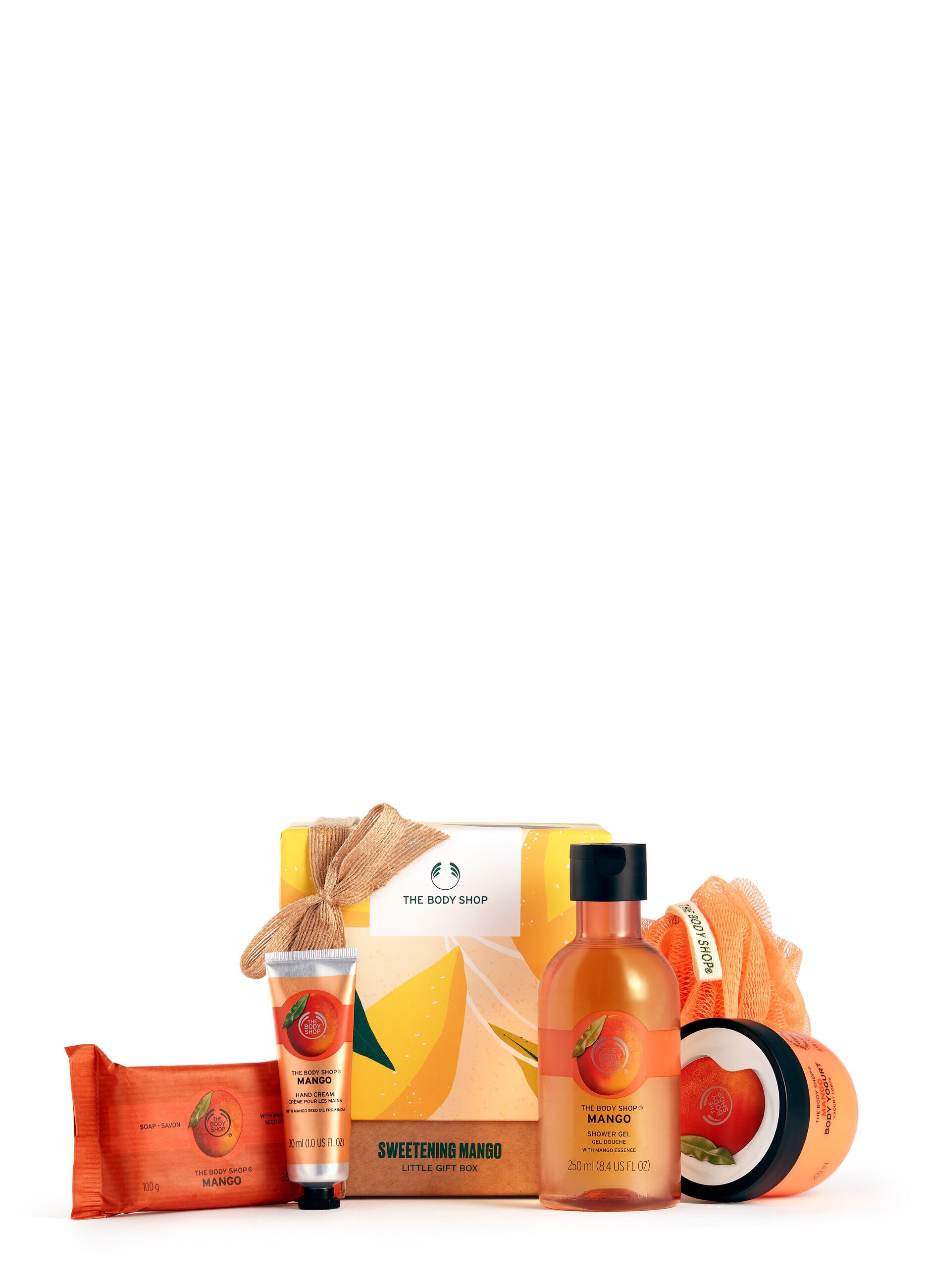 The Body Shop small mango gift box