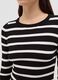Ribbed top with striped pattern_2