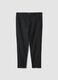Schwarze Chinohose in Regular Fit_0