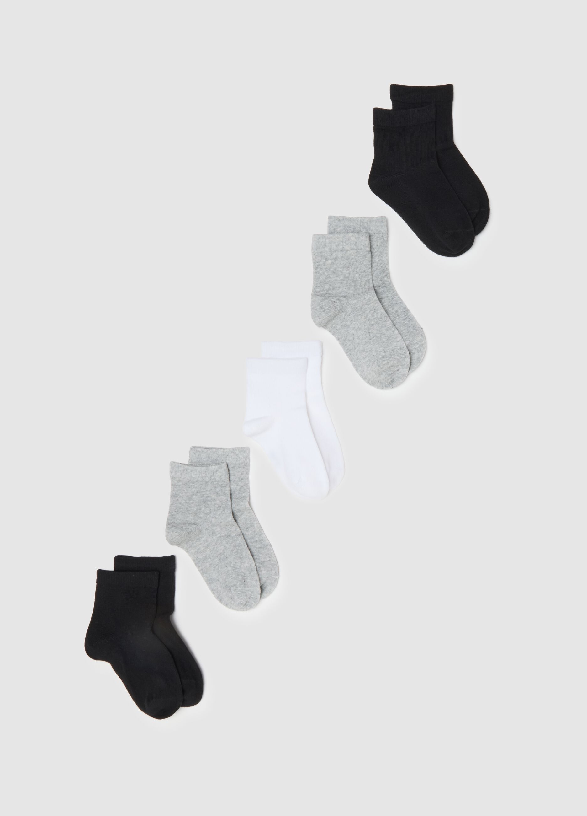 Multipack Kinder-Socken aus bunt gemischter Baumwolle