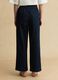 Blue denim jogger trousers in pure cotton, relaxed fit_2