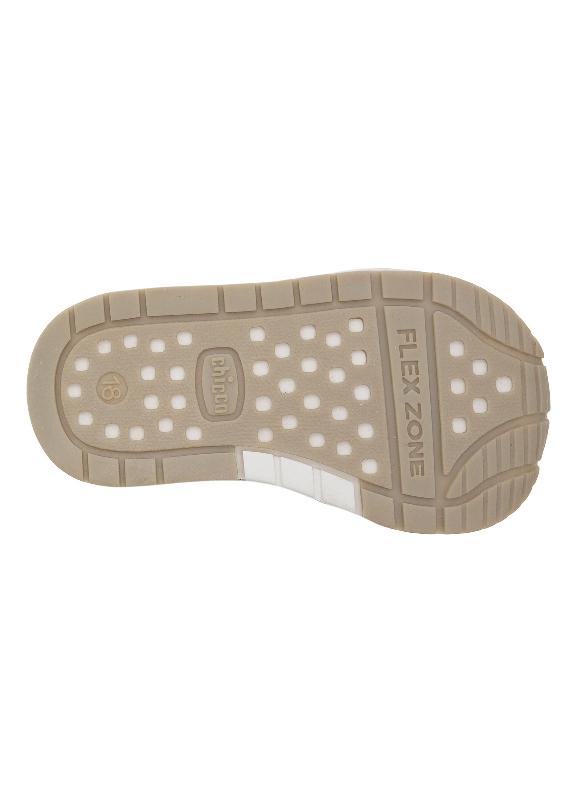 Sapatilhas Chicco bege com velcro