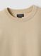 Beige pure cotton long-sleeve regular-fit top for boys_4
