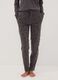 Peanuts organic cotton pyjama set in anthracite grey_2