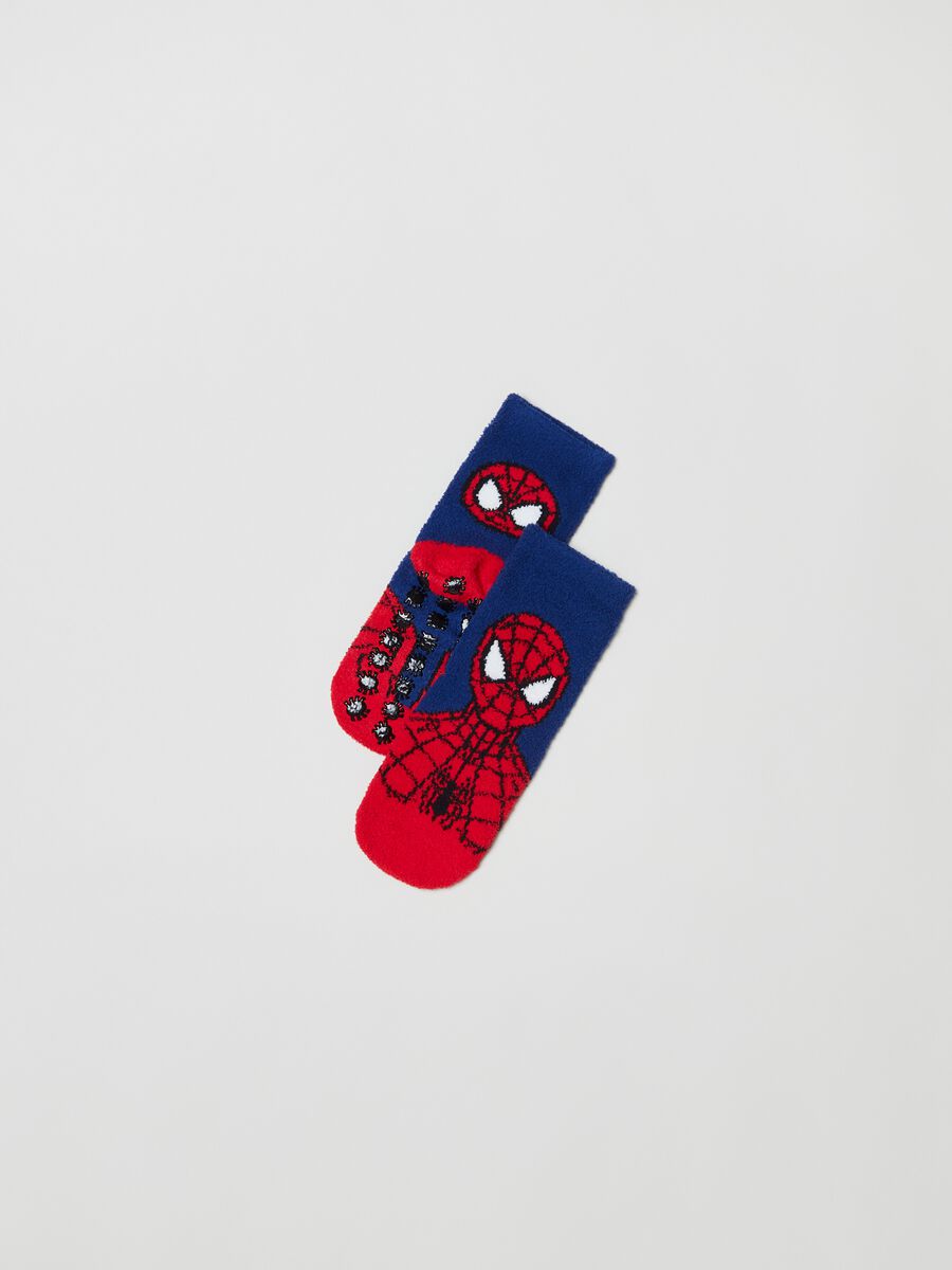 Non-slip socks with Spider-Man drawing_1