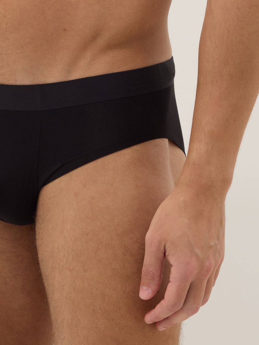 Black stretch modal briefs 2-pack_3