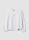 Sweatshirt branca oversized em algod&atilde;o puro com estrelas para menina_3