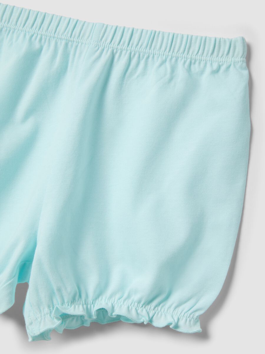 Multicoloured pure cotton baby girl short pyjamas with The Aristocats_2