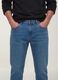 Light blue slim-fit cotton and viscose blend jeans_3