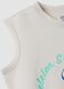 White pure cotton vest top with surf print_3