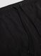 Black swim shorts with elasticated waistband_1