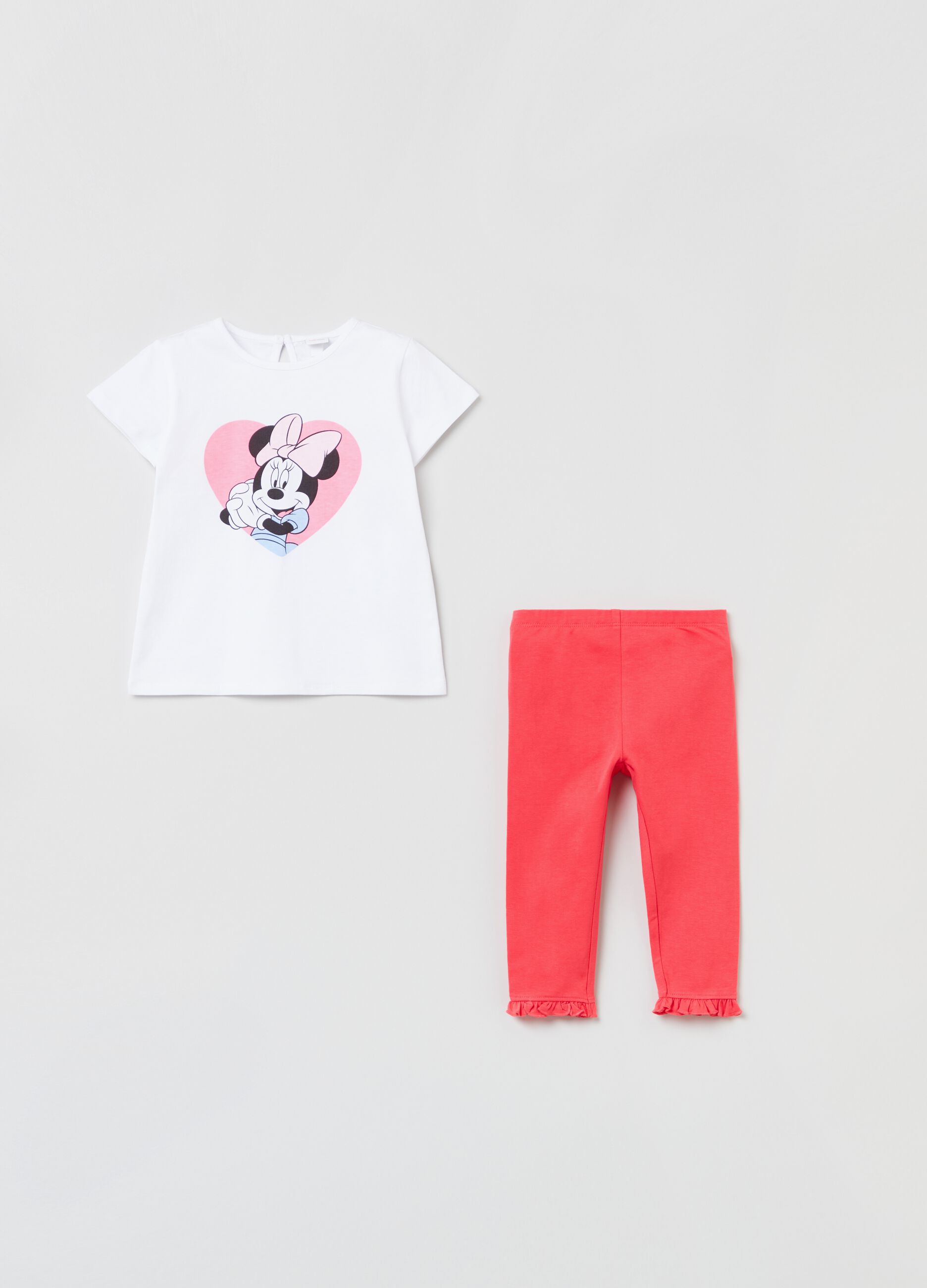 Pack jogging de algodón Disney Baby Minnie