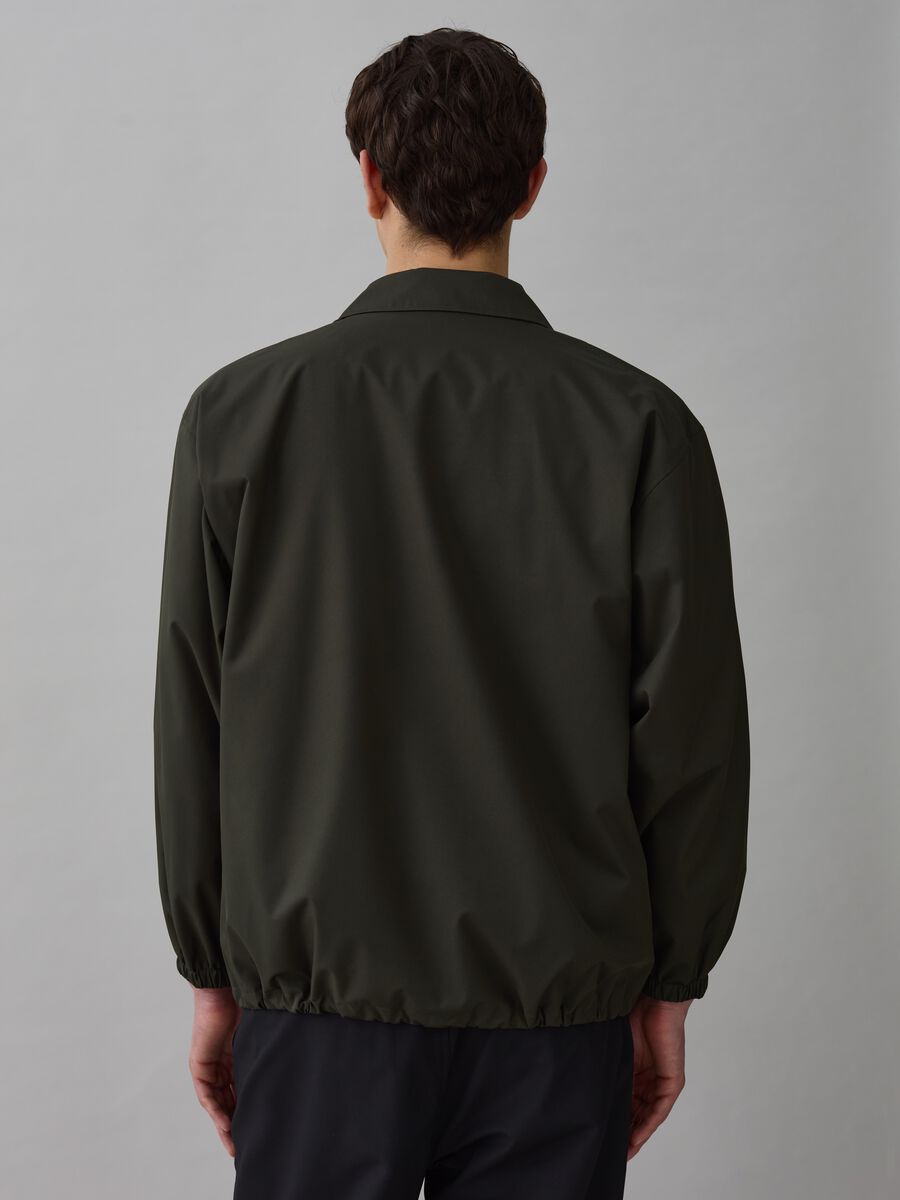 Selection jacket in technical fabric with drawstring_2
