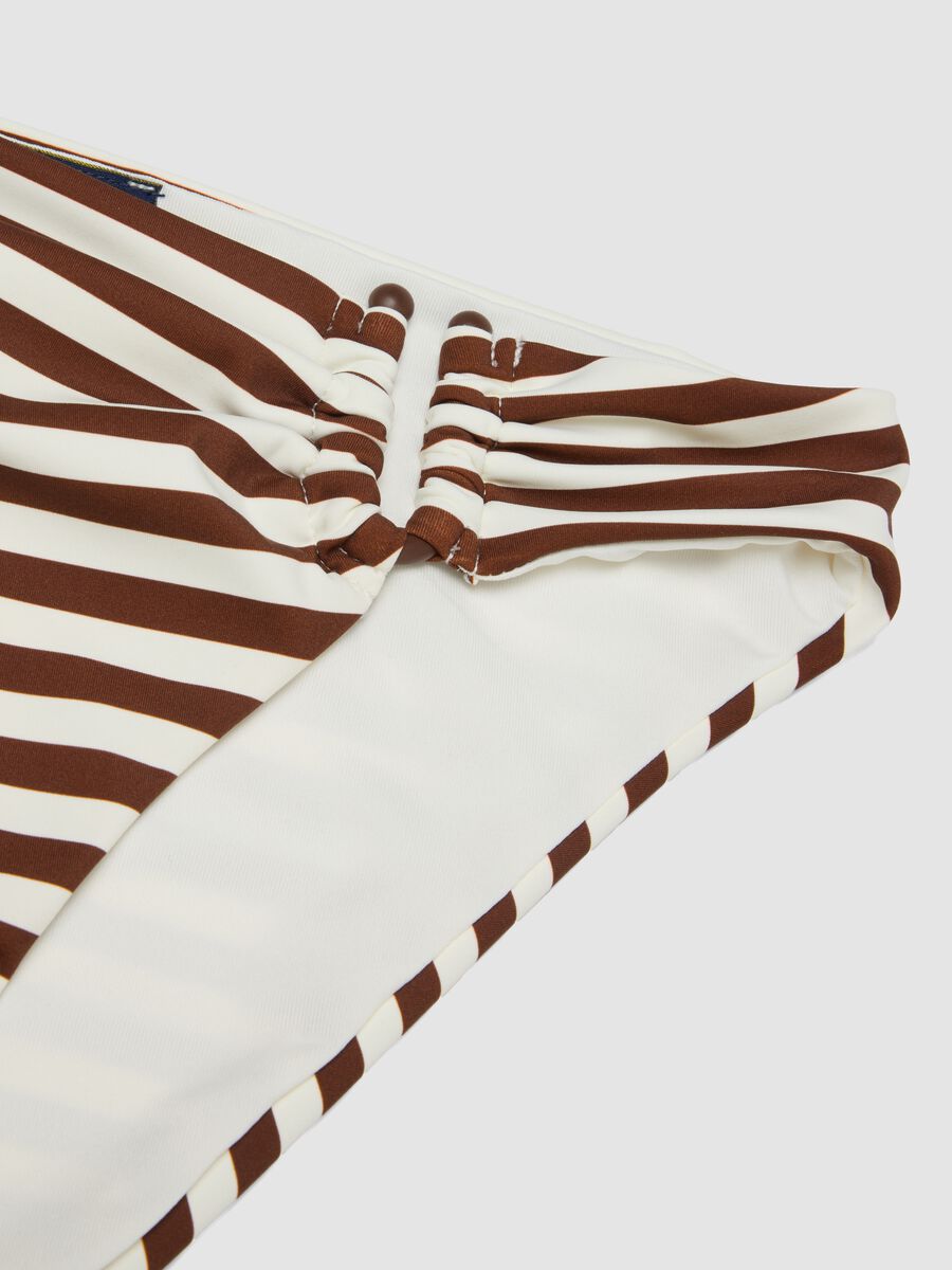 Multicolour striped stretch bikini briefs_5