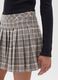 Pleated Plaid Skirt for Girls_2