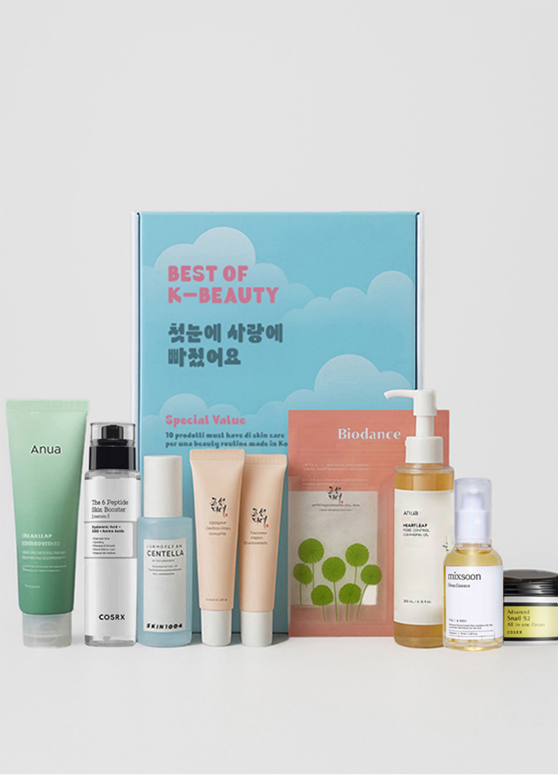 K-Beauty Box Best of K-Beauty 10 Korean Skincare Products &ndash; Actual Value: &euro;185