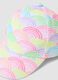 Mehrfarbige Baseballcap mit Print_1