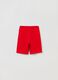 French terry Bermuda shorts with logo_1