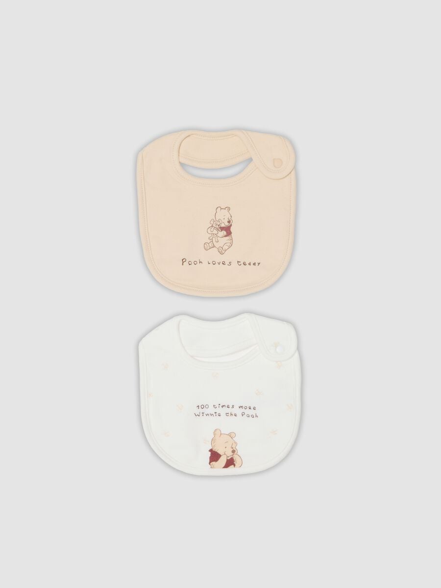 Pack de 2 baberos de algod&oacute;n org&aacute;nico Winnie the Pooh_0