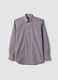 Easy-iron multicolour cotton-blend shirt with button-down collar, regular fit_4