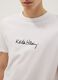 White short-sleeve pure cotton T-shirt with Keith Haring signature_2