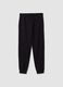 Schwarze Jogginghose aus Bio-Baumwolle_4