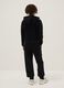 Black boy's jogger trousers in pure organic cotton regular fit_1