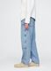 Gap baggy blue jeans in cotton and Lyocell_3