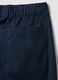 Straight Jogger Trousers in Stretch Cotton Blue_5