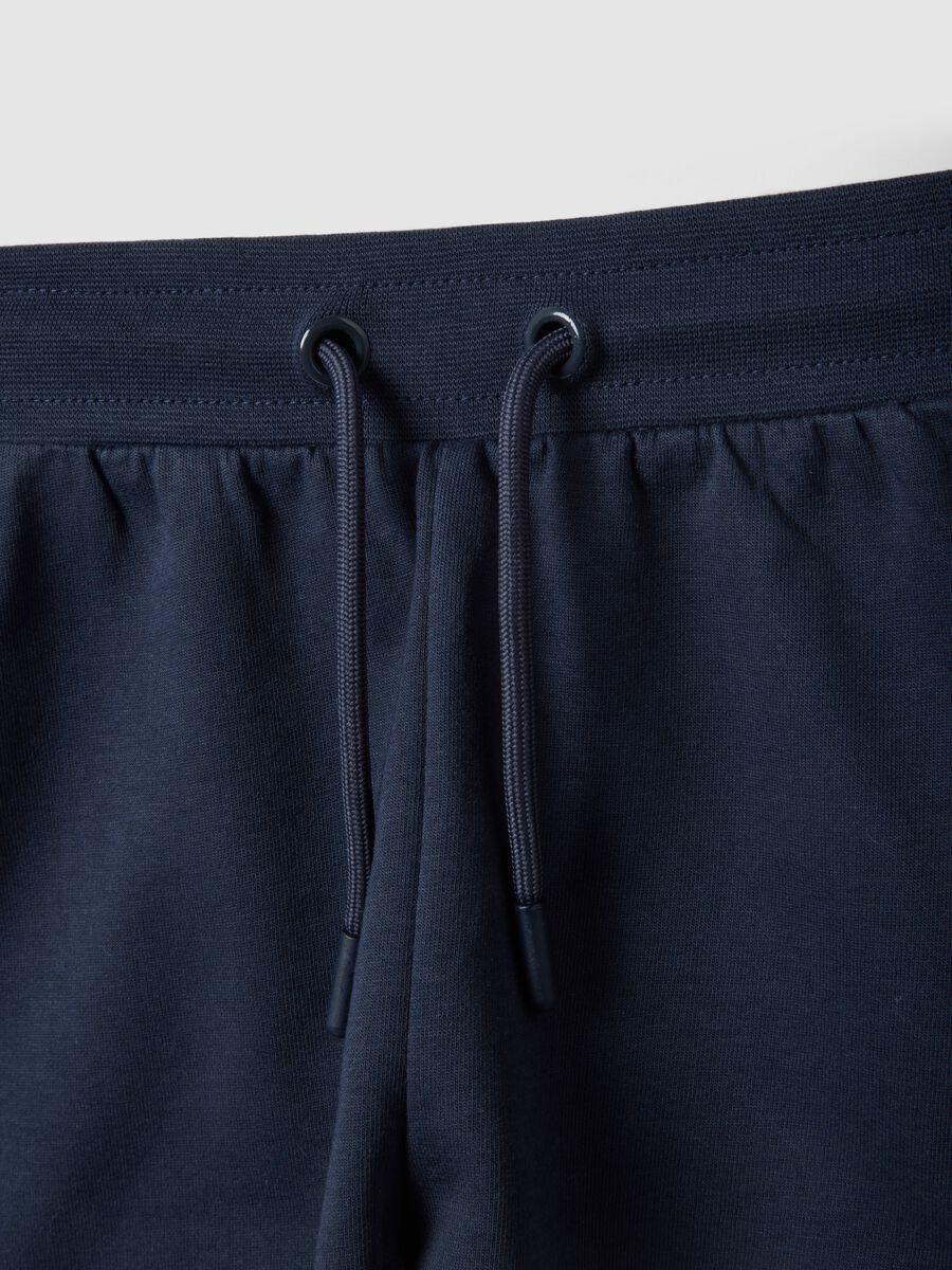 Multicolour Stretch Cotton Set for Girls with Peach Print_3