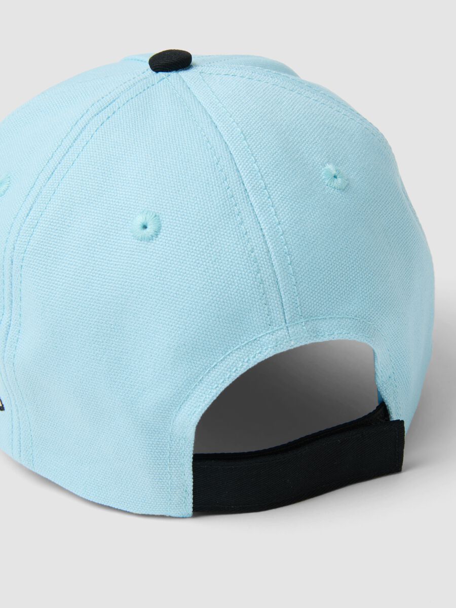 Multicolour pure cotton children's hat with Spiderman_1