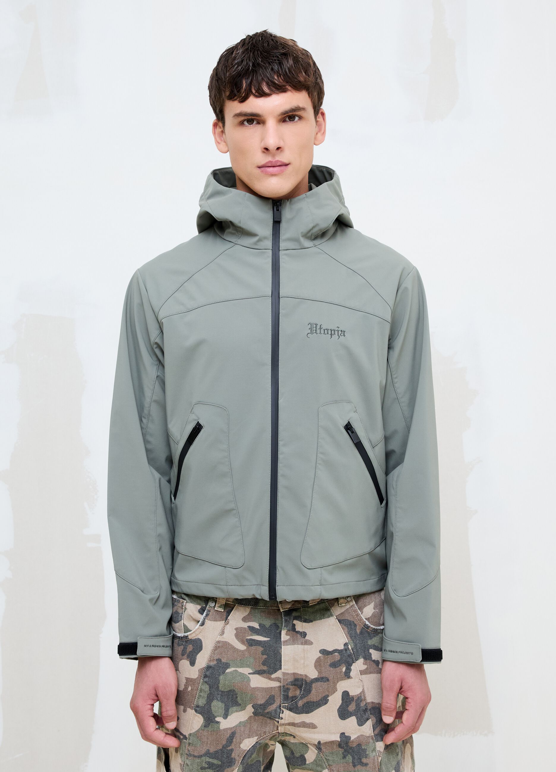 Military Green Shell Jacket