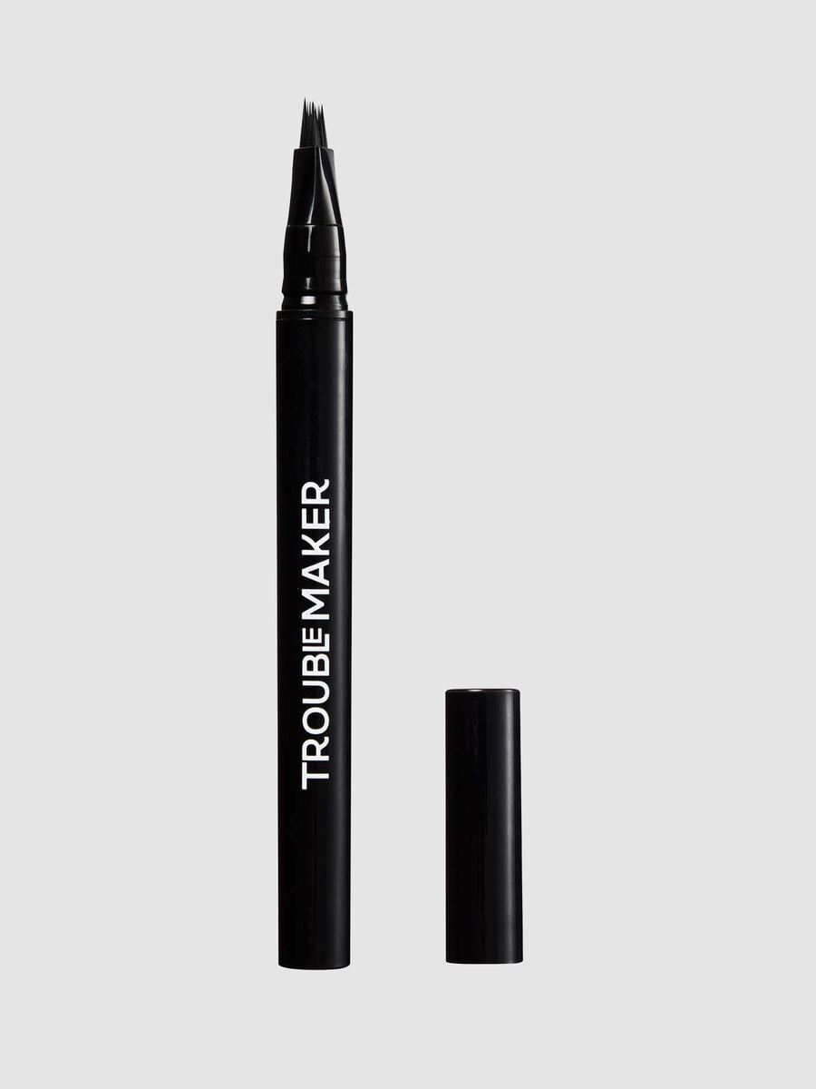 Fluffer Brow Brush Natural Brow Pen Soft Black 0,5 ml_1