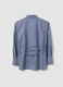 Blau gestreiftes Hemd aus Popeline aus reiner Baumwolle, Regular Fit_6
