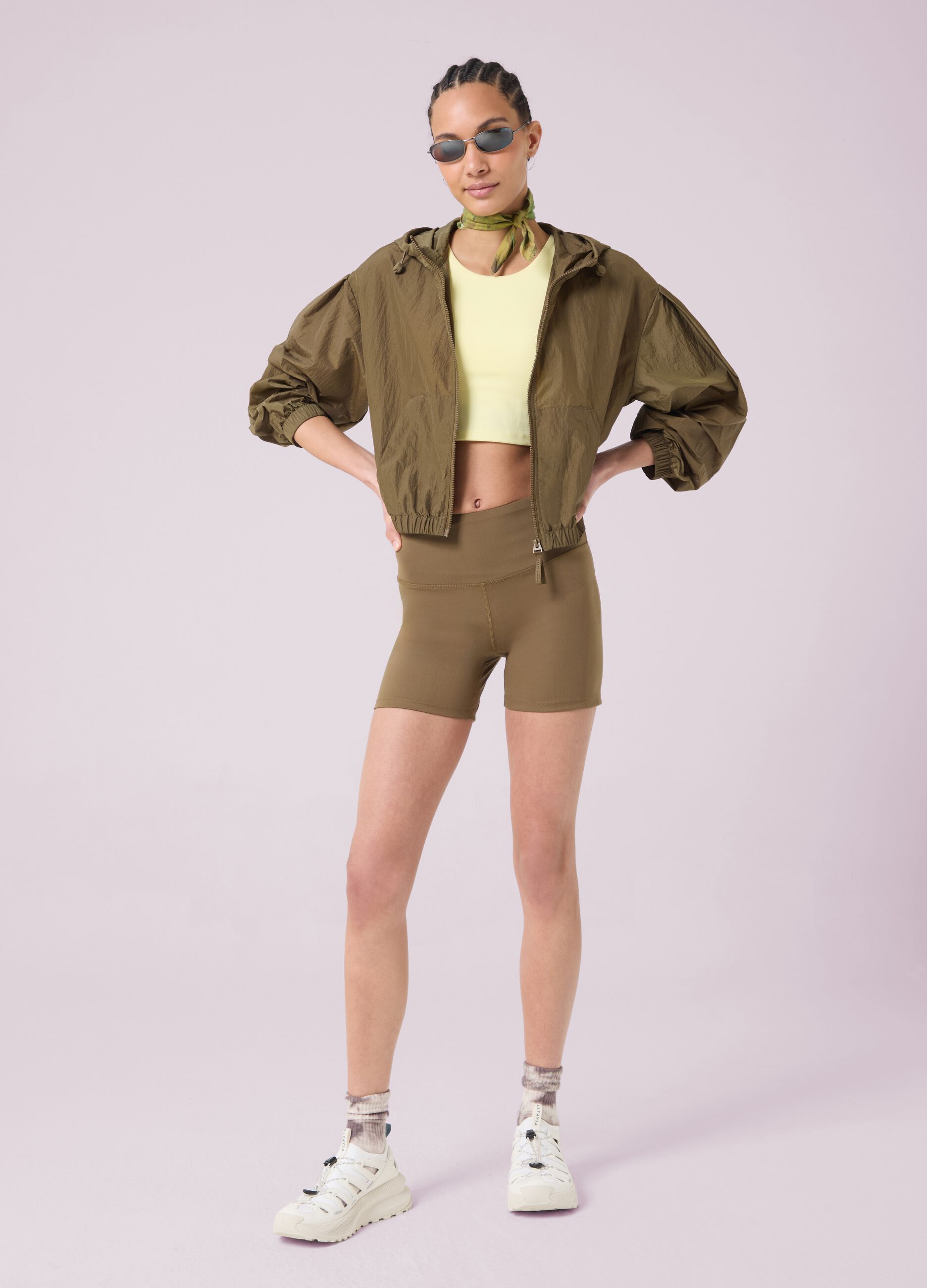 Shorts aus technischem Gewebe von ALTAVIA STUDIO