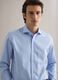 Camisa azul de algod&oacute;n puro slim fit_3