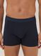 Pack de 3 boxers midi azuis em algod&atilde;o org&acirc;nico_1