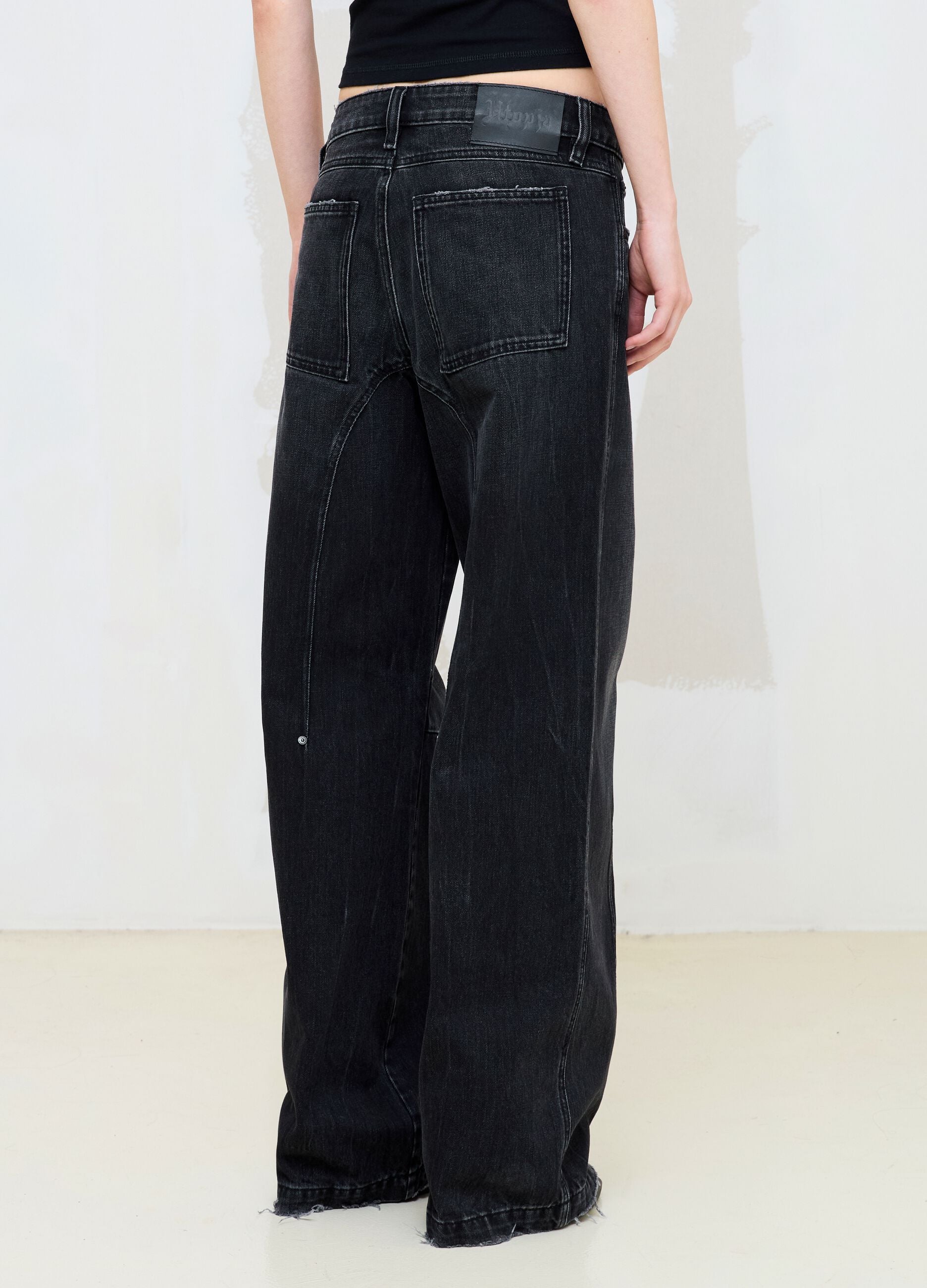 Barrel Black Denim