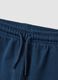 Blaue Jogginghose aus reiner Bio-Baumwolle mit Kordelzug f&uuml;r Jungen_3