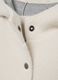 White regular fit coat with hood and buttons_5