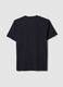 &Mu;&alpha;ύ&rho;&omicron; &alpha;&nu;&delta;&rho;&iota;&kappa;ό T-shirt &alpha;&pi;ό &omicron;&rho;&gamma;&alpha;&nu;&iota;&kappa;ό &beta;&alpha;&mu;&beta;ά&kappa;&iota;, &kappa;&omicron;&nu;&tau;ό &mu;&alpha;&nu;ί&kappa;&iota;, slim fit_1