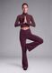 Violette Schlagleggings aus Stretchmaterial ALTAVIA STUDIO_0