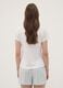 White organic cotton Mickey Mouse print pyjama T-shirt_3
