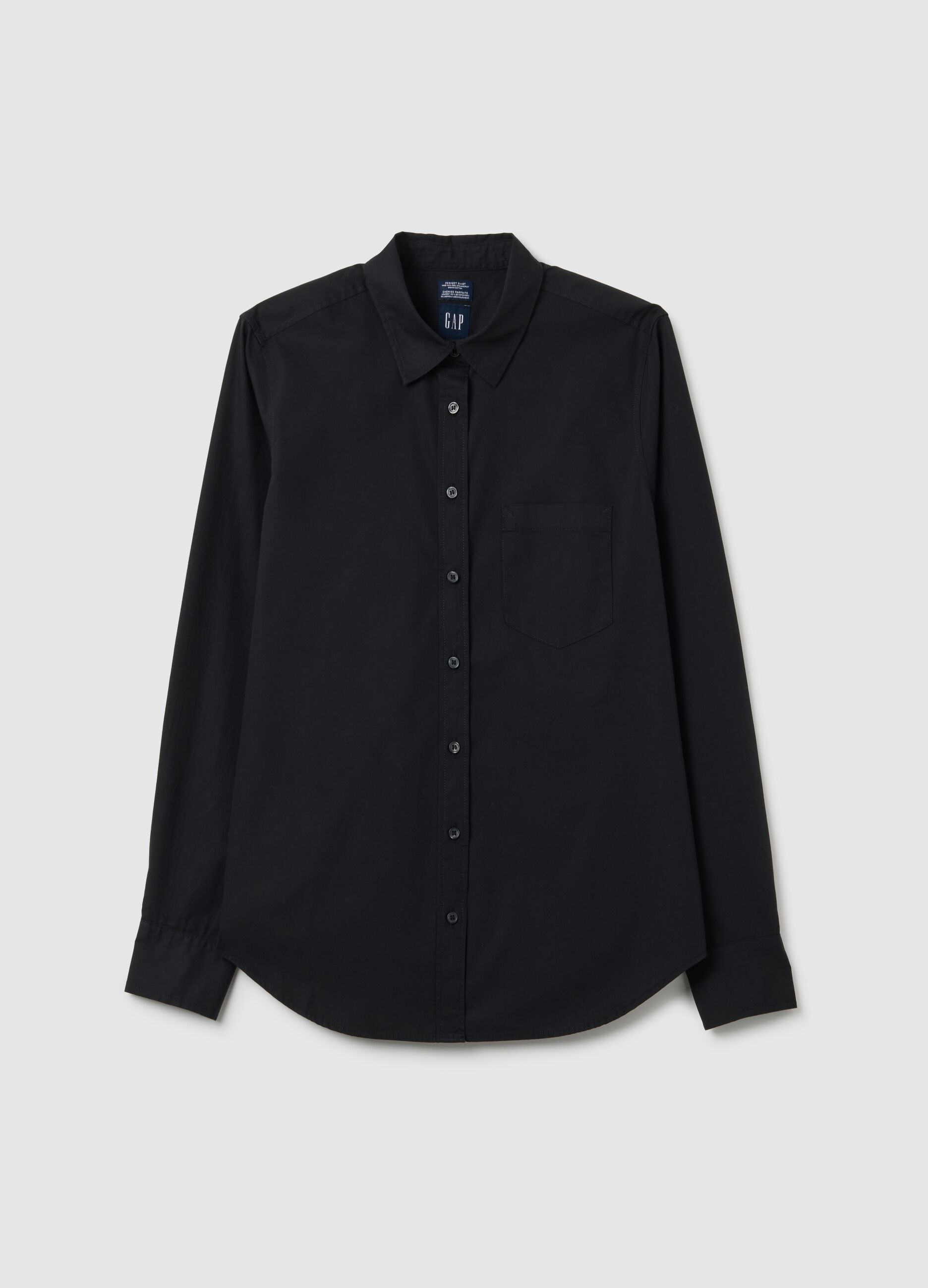 Cotton shirt with pocket