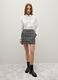 Regular fit multicolour check mini skirt_0