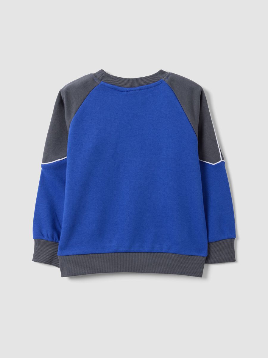Blue cotton-blend Mario Kart oversized sweatshirt_1