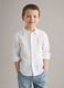 Kids&rsquo; White Pure Linen Oversized Shirt_1