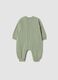Babygrow verde em algod&atilde;o org&acirc;nico puro com estampado Toy Story_1