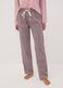 Pink pure organic cotton crew-neck pyjamas_3