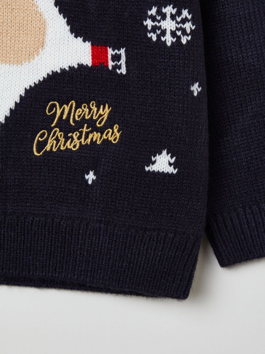 Save the Children Christmas Jumper with jacquard_2